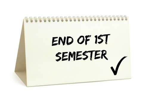 End of Fall Semester